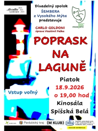 Poprask na laguně ve slovensk&eacute; Spi&scaron;sk&eacute; Bel&eacute;